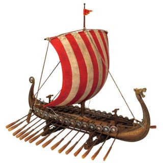 Viking Longship SHIP Drakkar Oseberg Replica Model Copy