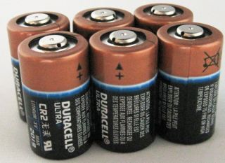 Duracell Ultra CR2 3V Lithium Photo Batteries DL CR2