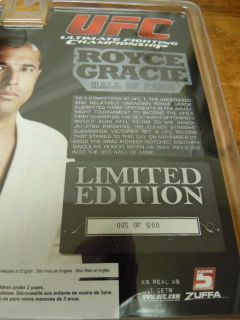 ROYCE GRACIE ROUND 5 SERIES 11 LIMITED ED. HALL OF FAME FIGURE NO. 005