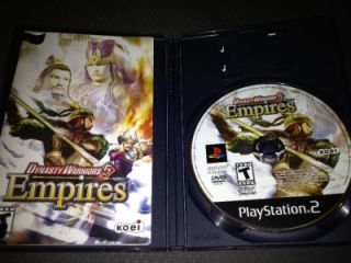PlayStation Dynasty Warriors 5 Empires Game PS2 Action Adventure
