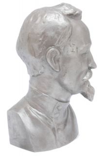 Old KGB Founder Dzerzhinsky Soviet Metal Bust Marked
