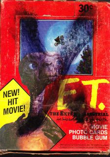 Extra Terrestrial Trading Card Box 36 SEALED Packs