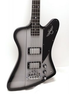Epiphone Thunderbird IV Ltd Ed Electric Bass Guitar Silverburst