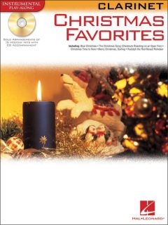 Hal Leonard Christmas Favorites for Clarinet BK CD