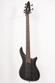 Rogue LX205B 5 String Series III Electric Bass Guitar Pearl Black