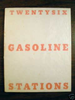 Edward Ruscha Twentysix Gasoline Stations 3rd 1969