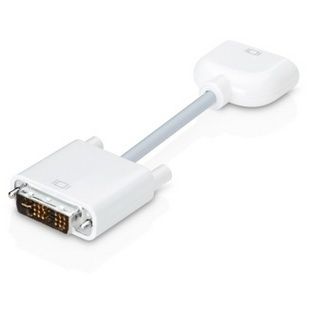 Apple DVI to VGA Display Adapter Connect PowerBook G4 PowerMac G4 T