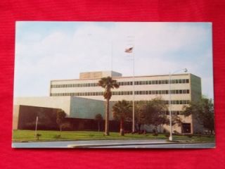 Hidalgo County Courthouse Edinburg Texas Postcard