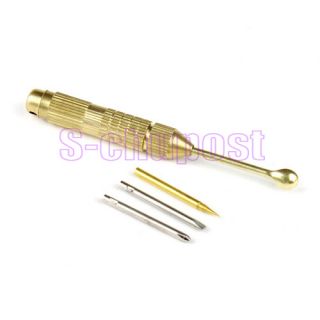  Steel Earpick Pick Ear Wax Removal Cleaners Keychain Tool Set