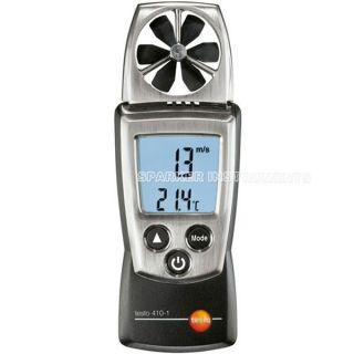 Testo 410 1 Digital Vane Anemometer Air Speed Velocity Temperature