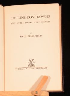 1921 1922 3VOL Lollingdon Downs Reynard The Fox and Right Royal John