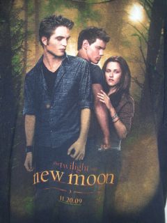  Twilight Saga New Moon T Shirt Bella Edward Jacob L Large EXC
