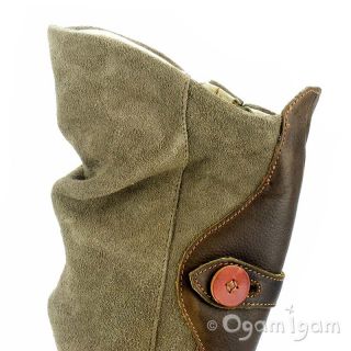 El Naturalista N721 Womens Light Brown Boot