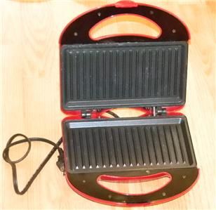  red mini grill red kitchen rival electric mini grill sandwich maker