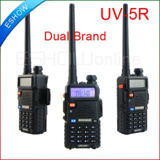 Walkie Talkie BF UV5R 128CH UHF VHF DTMF Two Way Radio Free Earpiece
