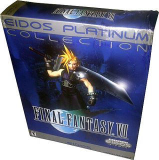 Final Fantasy 7 VII Platinum Collection for PC NEW VINTAGE 1998 RARE
