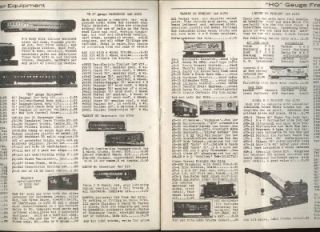 Model Railroad Shop 1947 Catalog Dunellen NJ Lobaugh Varney J C Mantua
