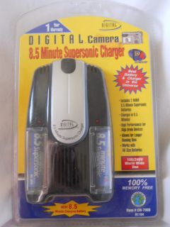   Digital concepts Digital camera battery Charger New 8 5 minute GIFT