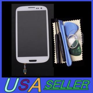 USA Outer Glass Lens Screen Cable for Samsung Galaxy SIII s 3 i9300