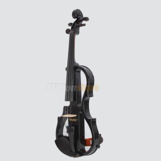 New 4 4 Electric Violin for Cecilio 4 Strings Black