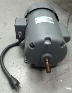   1HP 110 230V electric motor NEW clockwise spin 3450 RPM 