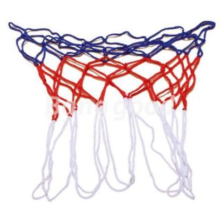 Durable Standard Nylon Thread Sports Red White Blue Basketball Rim