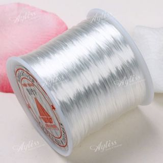 White Jewelry Making Elastic String Cord Thread Craft