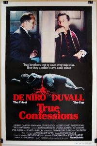  CONFESSIONS Original ROLLED Movie Poster ROBERT DE NIRO ROBERT DUVALL