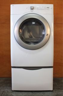 27 Asko Full Size Electric Clothes Dryer Model # TL751XXLW w/ Storage
