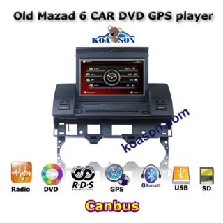 HD Autoradio Car DVD Player GPS Navigation Headunit Fit Mazda6 2003