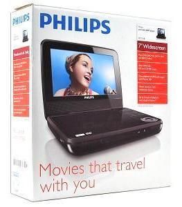  PET741 Portable 7 Widescreen DVD Player  CD 16 9 s VCD