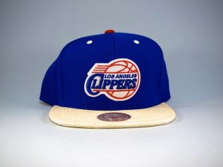 Mitchell Ness EastWest Clippers 420 Hemp Snapback Hat Starter Diamond