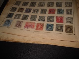 World collection in old Schwaneberger album. Very mixed condition. All