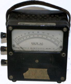 weston electrical instrument corp volts a c meter shipping info