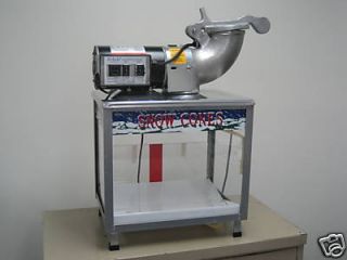 Snow Cone Machine Echols 103 Ice Shaver 240 Volt0