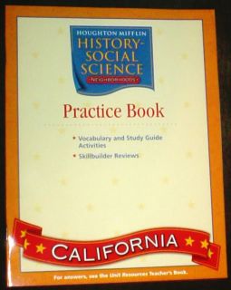 Title 2ND GRADE HARCOURT Social Studies Practice Book