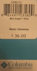 columbia elm creek polo shirt upf 15 men s m $ 36 nwt