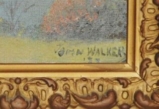John Edward Walker 1880 1940 O C to $29 000 Antique 19th Century Oil