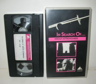 Leonard Nimoys in Search of 59 Indian Astronomers TV Series Original