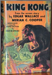 King Kong Edgar Wallace 1932 Orginal Photoplay Edition