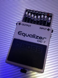Boss GE 7 Graphic Equalizer Pedal Guitar Effects Pedal
