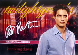 Twilight Breaking Dawn Twilightgraphs 3 Card Set ~ Rare ~ New