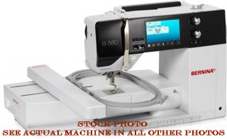 Bernina 580 Sewing and Embroidery Machine Barely Used