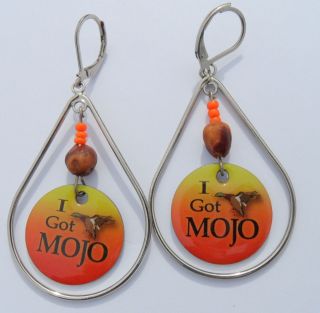 Mojo Jewelry Duck Hunting Earrings Hat Pins
