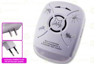 New Electronic Ultrasonic Anti Mosquito Cockroach Killer Repeller