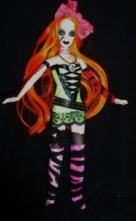 Punk Rocker Goth Emo OOAK Barbie Doll