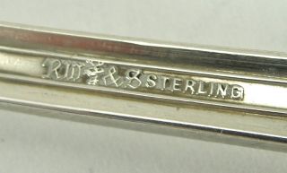  Wallace & Sons Mfg Co Sterling Silver Sugar Spoon Concord Pattern 1926