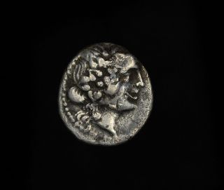 Ancient Greek Silver Aphrodite Peg Corinth Drachm Coin