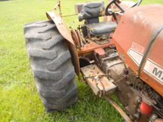 1986 MASSEY FERGUSON 290 DIESEL TRACTOR RUNS AND DRIVES . NO RESERVE