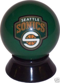 NBA Seattle Super Sonics Pool Billiard Cue 8 Ball New